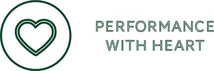 Performance With Heart Logo